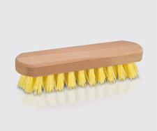 Wooden scrubbing brush with  tough fiber,  Ideal for scrubbing and cleaning floors , carpets , and multi scrubbing uses. NO.1086