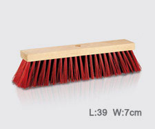 Wooden Push Broom. Size of the wooden block: 390 X 70 mm.  NO.408